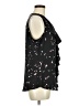 Apt. 9 100% Polyester Black Sleeveless Blouse Size M - photo 4