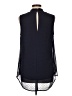 DR2 100% Polyester Blue Sleeveless Blouse Size L - photo 2
