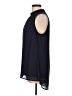 DR2 100% Polyester Blue Sleeveless Blouse Size L - photo 5