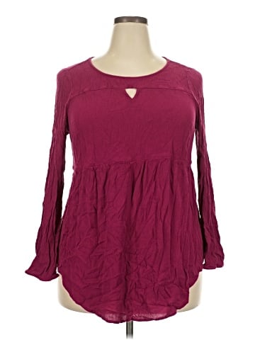 Torrid Long Sleeve Blouse (view 1)