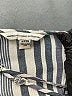 American Eagle Outfitters 100% Viscose Stripes Gray Romper Size S - photo 4