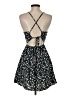 Zaful Floral Black Casual Dress Size XS - photo 2