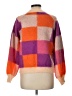 Desigual Color Block Orange Pullover Sweater Size L - photo 2