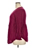Torrid 100% Rayon Burgundy Long Sleeve Blouse Size 2X Plus (2) - photo 5