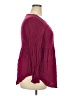 Torrid 100% Rayon Burgundy Long Sleeve Blouse Size 2X Plus (2) - photo 4