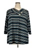 7 For All Mankind Blue Poncho Size 3X - photo 1