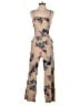 Leith Floral Tan Jumpsuit Size S - photo 1