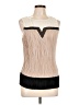 Assorted Brands Tan Sleeveless Blouse Size 12 - photo 1