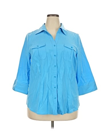 Lane Bryant 3/4 Sleeve Blouse (view 1)