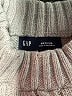 Gap 100% Cotton Gray Pullover Sweater Size M - photo 7