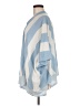 J. McLaughlin 100% Linen Blue Poncho One size - photo 5