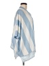 J. McLaughlin 100% Linen Blue Poncho One size - photo 4