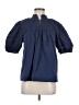 Red Haute Blue Short Sleeve Blouse Size M - photo 1