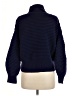 Tanya Taylor Blue Turtleneck Sweater Size M - photo 2