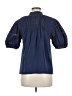 Red Haute Blue Short Sleeve Blouse Size M - photo 2