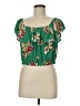 Express 100% Rayon Green Sleeveless Top Size M - photo 1