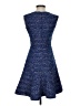 J.Crew Tweed Blue Cocktail Dress Size 00 - photo 2