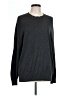 Banana Republic Gray Long Sleeve Silk Top Size L - photo 1