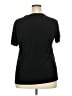 Torrid Solid Black Short Sleeve T-Shirt Size 2X Plus (2) - photo 2