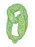 Lilly Pulitzer 100% Rayon Paisley Green Scarf One size - photo 1