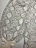 Express Paisley Silver Pullover Sweater Size L - photo 3