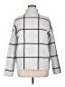 Tahari Checkered-gingham Silver Turtleneck Sweater Size XL - photo 1