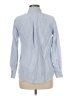 Vineyard Vines Chevron-herringbone Blue Long Sleeve Button-Down Shirt Size 6 - photo 2
