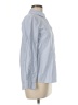 Vineyard Vines Chevron-herringbone Blue Long Sleeve Button-Down Shirt Size 6 - photo 4