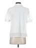 Current Air 100% Polyester White Short Sleeve Blouse Size S - photo 2