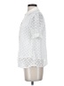 Current Air 100% Polyester White Short Sleeve Blouse Size S - photo 5