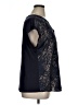 Papermoon 100% Polyester Black Short Sleeve Blouse Size 1X - photo 4