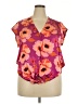 DR2 100% Polyester Pink Sleeveless Blouse Size XXL - photo 1
