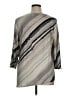 Chico's Gray 3/4 Sleeve Top Size XL (3) - photo 2