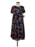 Lularoe Paisley Blue Casual Dress Size S - photo 1