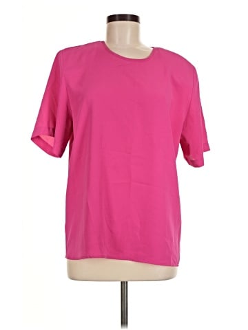 Karen Scott Short Sleeve Blouse (view 1)