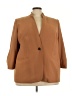 Calvin Klein 100% Polyester Tan Blazer Size 22 - photo 1