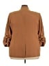 Calvin Klein 100% Polyester Tan Blazer Size 22 - photo 2