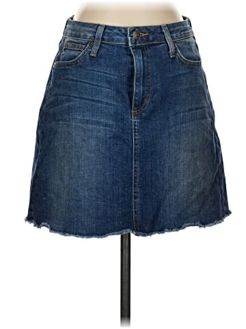 Just Black Denim Skirt (view 1)