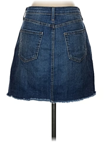Just Black Denim Skirt (view 2)