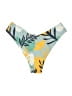 Shelli Segal Print Yellow Blue Swimsuit Bottoms Size S - photo 2