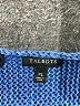 Talbots 100% Linen Blue Poncho Size XL - photo 7