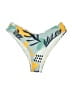 Shelli Segal Print Yellow Blue Swimsuit Bottoms Size S - photo 1
