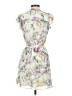 MSK 100% Polyester Floral Ivory Casual Dress Size S (petite) - photo 2