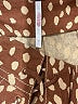 Free People 100% Baumwolle Animal Print Brown Shorts Size 0 - photo 3