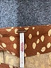 Free People 100% Baumwolle Animal Print Brown Shorts Size 0 - photo 4