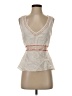 Marks & Spencer Ivory Sleeveless Blouse Size S - photo 1