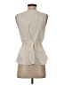 Marks & Spencer Ivory Sleeveless Blouse Size S - photo 2