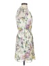 MSK 100% Polyester Floral Ivory Casual Dress Size S (petite) - photo 4
