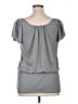 By Design Gray Short Sleeve Top Size XL - photo 2