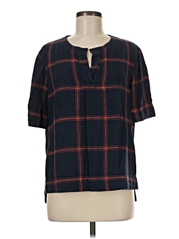 L.L.Bean Signature Short Sleeve Blouse (view 1)